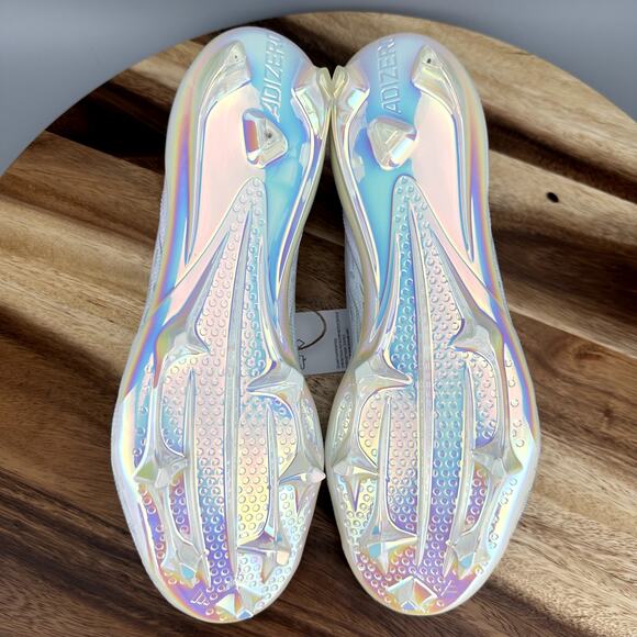 Adidas Adizero Electric Speed Juice Men's Size 8 Football Cleats White IE4413 - Picture 7 of 9